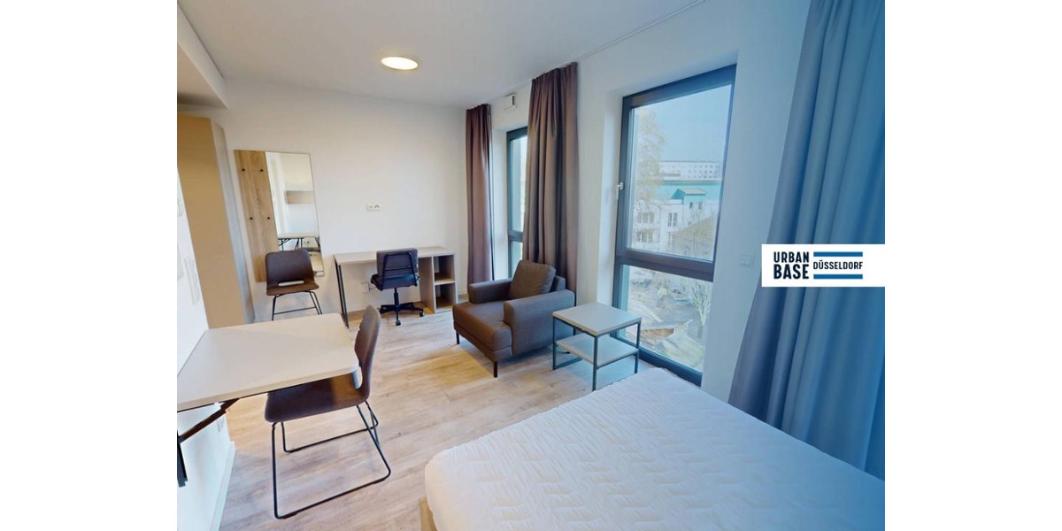 Etagenwohnung Düsseldorf Stadtbezirk 3 - 1 Zimmer, 20 m&sup2;, 673&euro; | Angebot:19541088