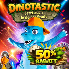 Dinotastic Live! Die Reise zum Feuervulkan 06.06.2026 Friedrich-Ebert-Halle
